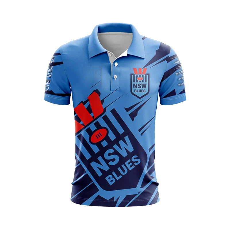 thumbnail image 1 of Camiseta polo de pesca Bulldogs 2024 personalizada, camiseta de rugby, talla para hombre: S-5XL (impresión de nombre y número personalizados), 1 of 5