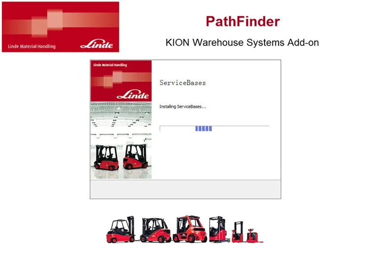 Linde PathFinder v3.6.2.11 01.2020 지게차 진단 소프트웨어 진단 프로그램, 수동 캔박스 및 케이블 제외