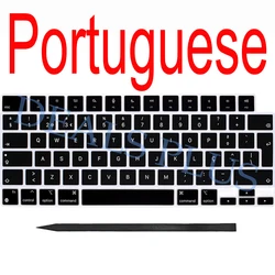 Premium Keycaps Set for MacBook Pro & Air Keyboard Repair (Portuguese)