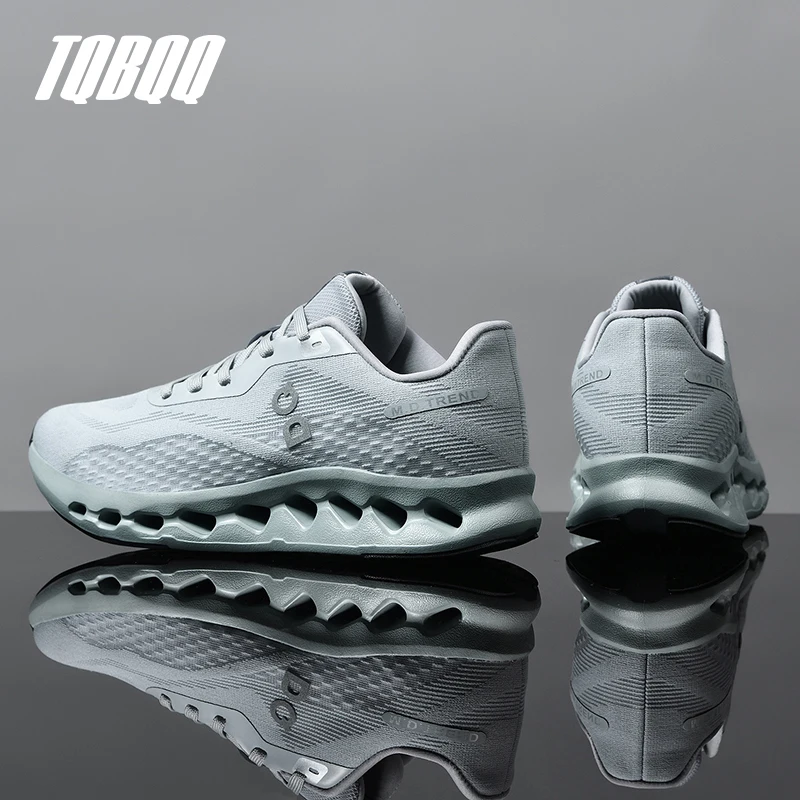 أحذية جري خفيفة الوزن للرجال مضادة للانزلاق ومبطنة...