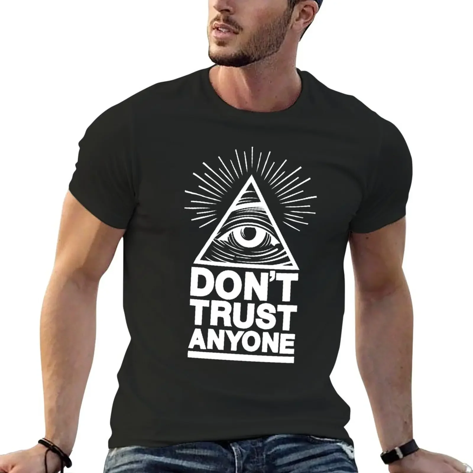 

Don't Trust Anyone T-Shirt aesthetic clothes Blouse t shirt for men