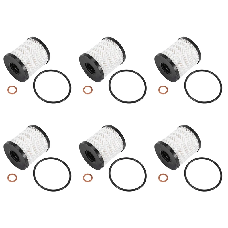

6 Set Car Oil Filter For Bmw Mini Cooper R55 R56 R57 R58 R59 R60 R61 Engine 11427622446