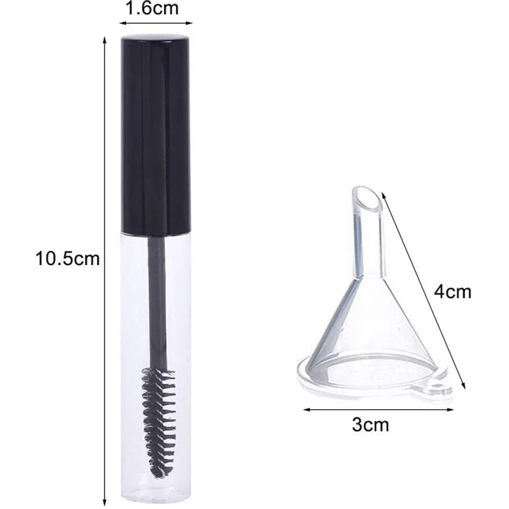 2pcs Refillable Mascara Tubes with Wands 5