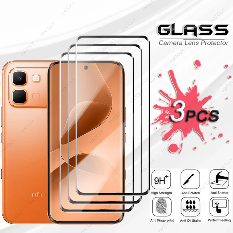 3D Curved Glass Screen and Camera Lens Protector - Edge Glass Protective Film