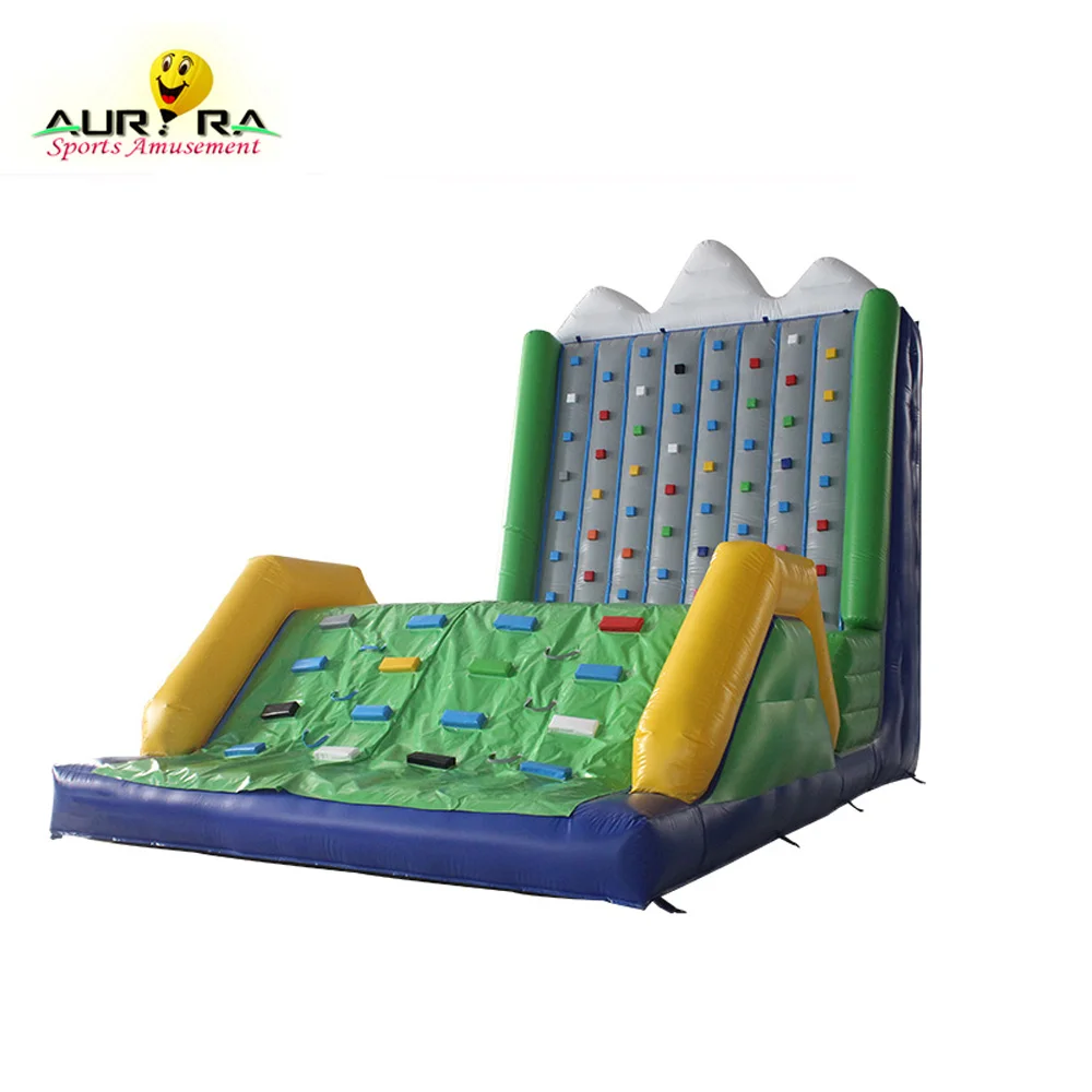 Factory Price Outdoor Unisex PVC Castle Inflatable Bouncer Climbing Wall for Rock Climbing Enthusiasts