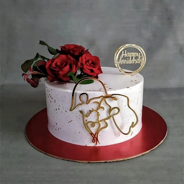 Outils de gâteau en acrylique, accessoires décoratifs, art minimaliste  abstrait, visage de dame, mariage, fête d'anniversaire, fournitures  décoratives de bricolage, 1 pièce - AliExpress