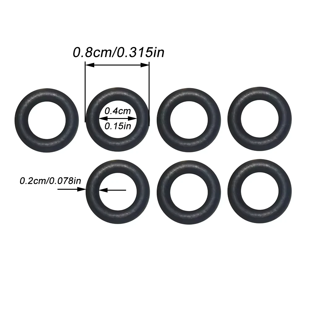 Water Gun Accessories High Pressure Cleaning Outlet O-ring Rubber Ring Car Wash Machine Car Beauty