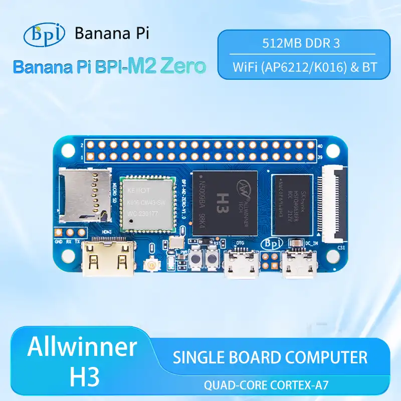 WayPonDEV Banana Pi BPI-P2 Zero Allwinner H3 Cortex-A7 Quad-Core