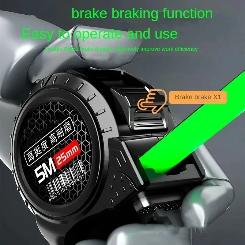 Self Locking Portable High-precision Tape Measure 3M/5M/7.5M/10M