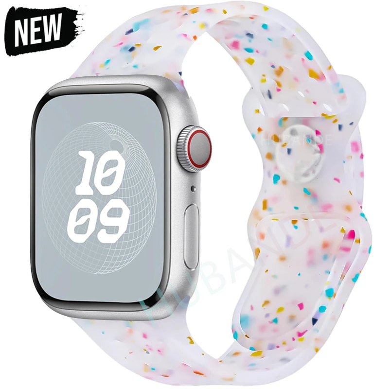 Original Sport Strap - Colored Particles Rubber Band