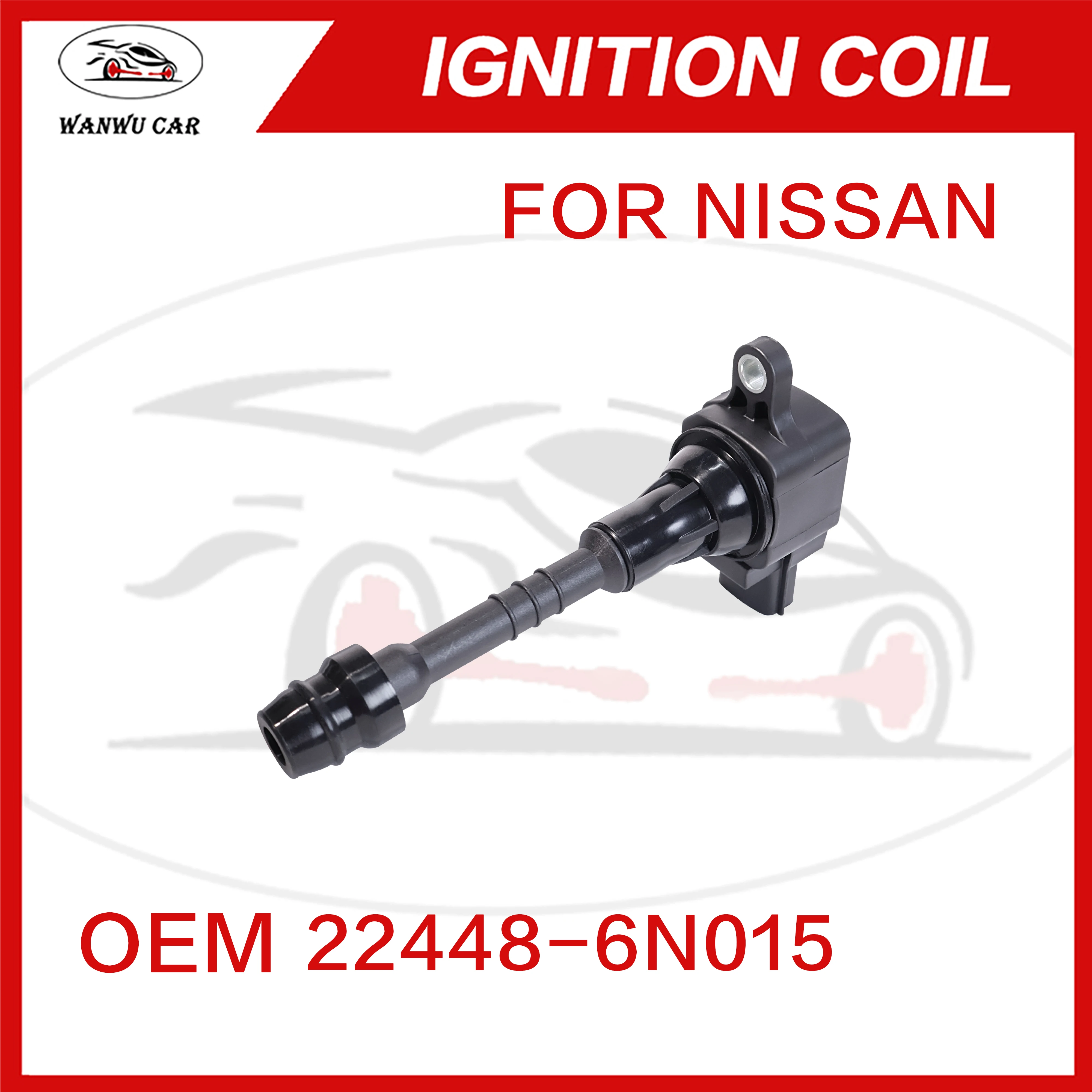 22448-6N015 Ignition Coil Igniter Suitable For NISSAN Sentra Yumsun Sunny【WanWu Car】