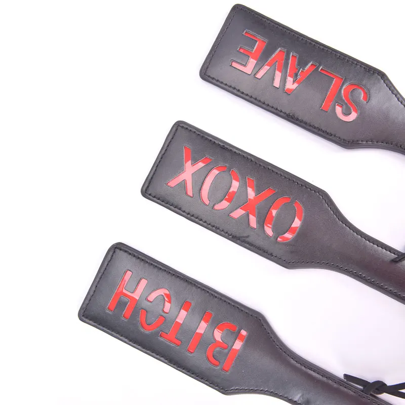 Bitch Slut Sex Mischief Heart Slapper Paddle Whips fantasy cosplay Slave sex toy