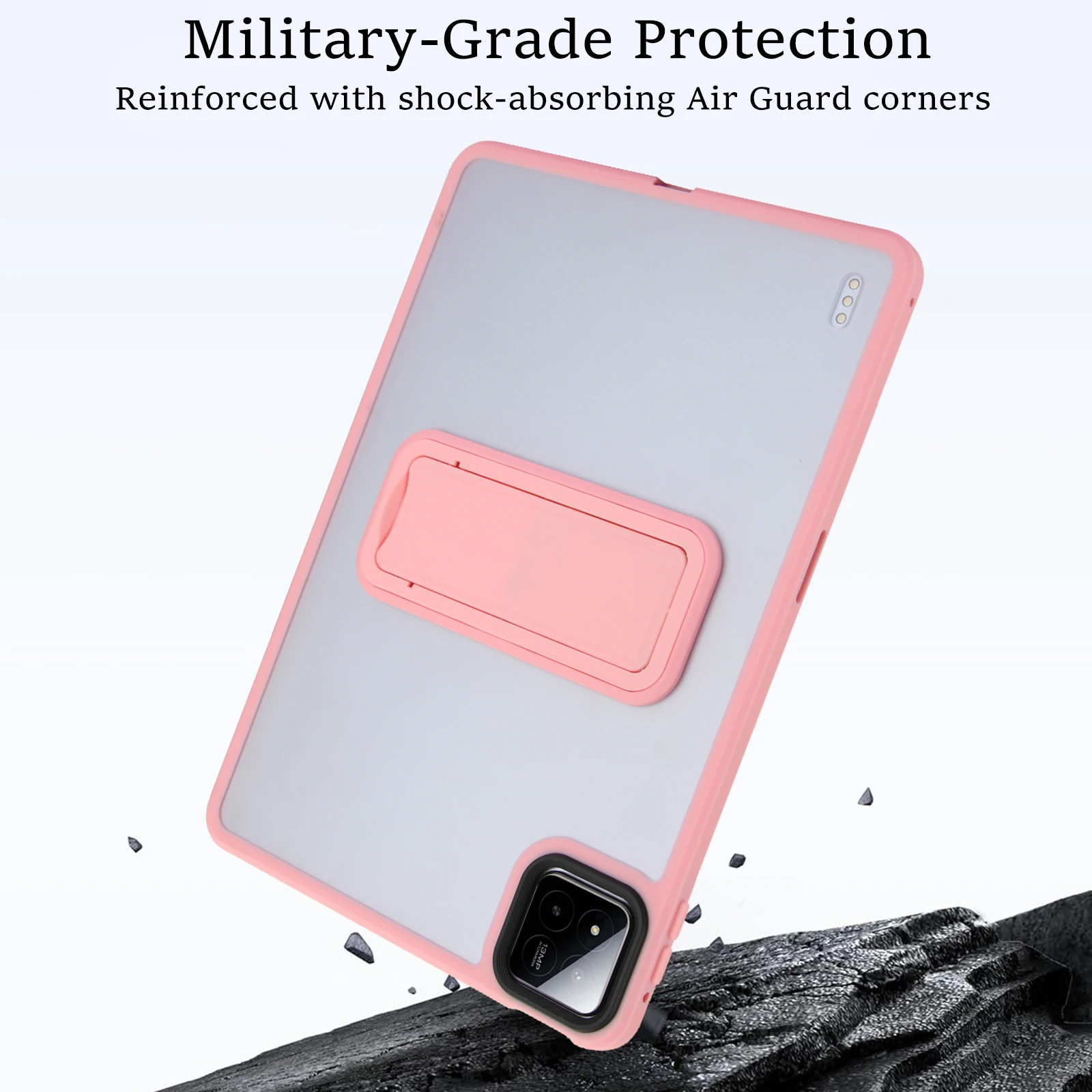 Durable Stand Back Hard Tablet Cover - Universal Fit