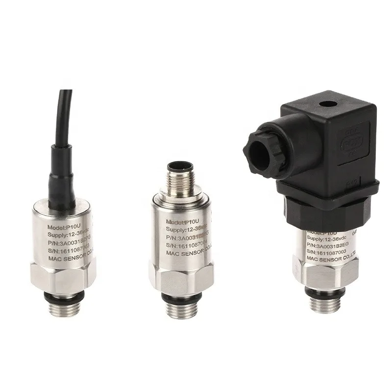 

Macsensor Customized Silicon Pressure Sensor Measuring 0-5V Refrigerant Pressure Transducer