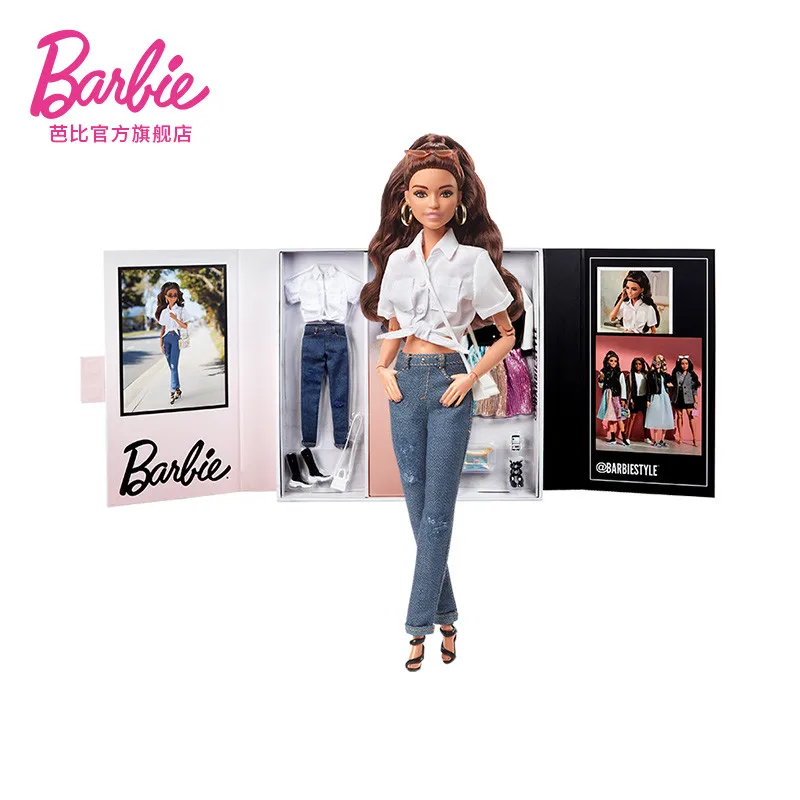 Original Barbie Dolls for girls Fashionist Genuine top Brand Baby kids Toys  Fashion Gifts clearance sale items wholesale items - AliExpress