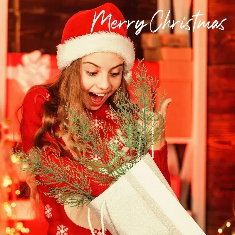 Artificial Pine Branches for Festive Decor and DIY Projects