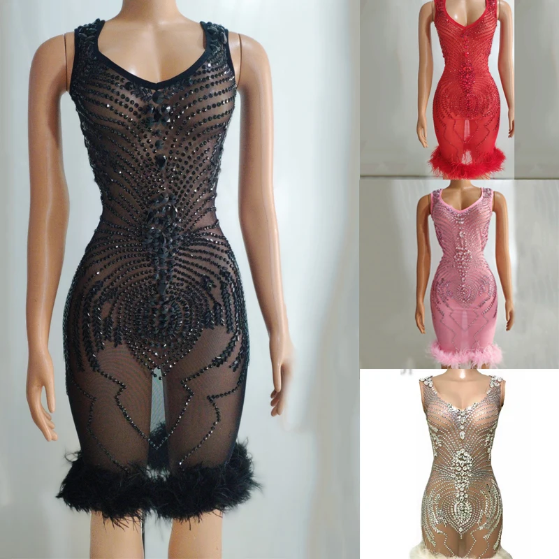 

Блестящее женское платье, вечерние платья, сексуальное женское платье, костюм для вечеринки в честь Дня Рождения, сценические танцевальные костюмы XS5765