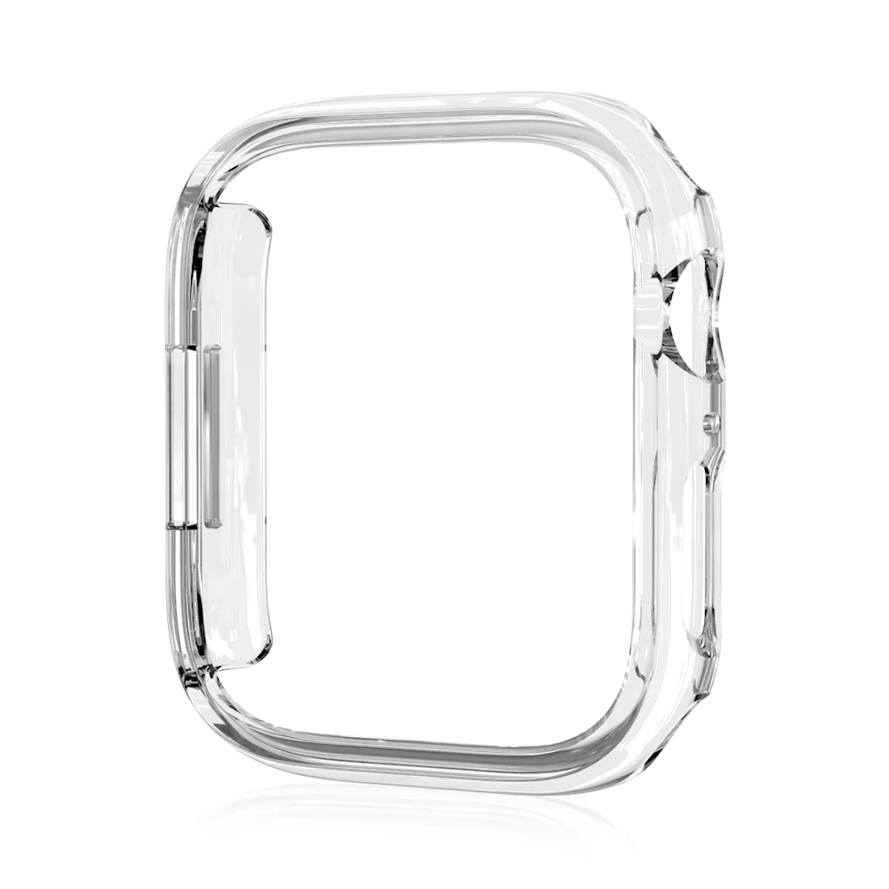 Shockproof Lightweight Hard PC Frame Cover for Apple Watch - No Screen Bumper Case