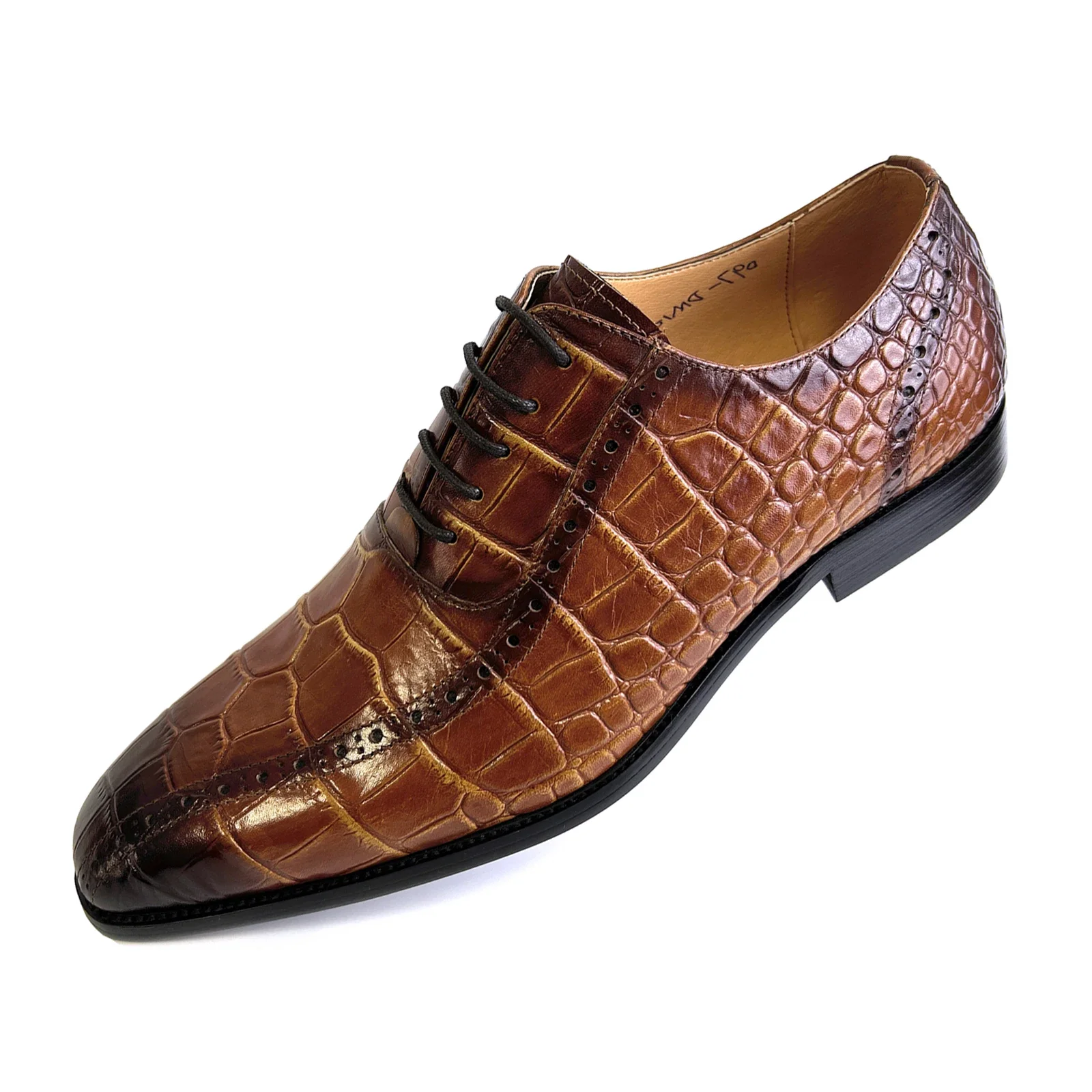 

OXFORD MENS DRESS SHOES FORMAL BUSINESS LACE-UP FULL GRAIN LEATHER SHOES FOR MEN