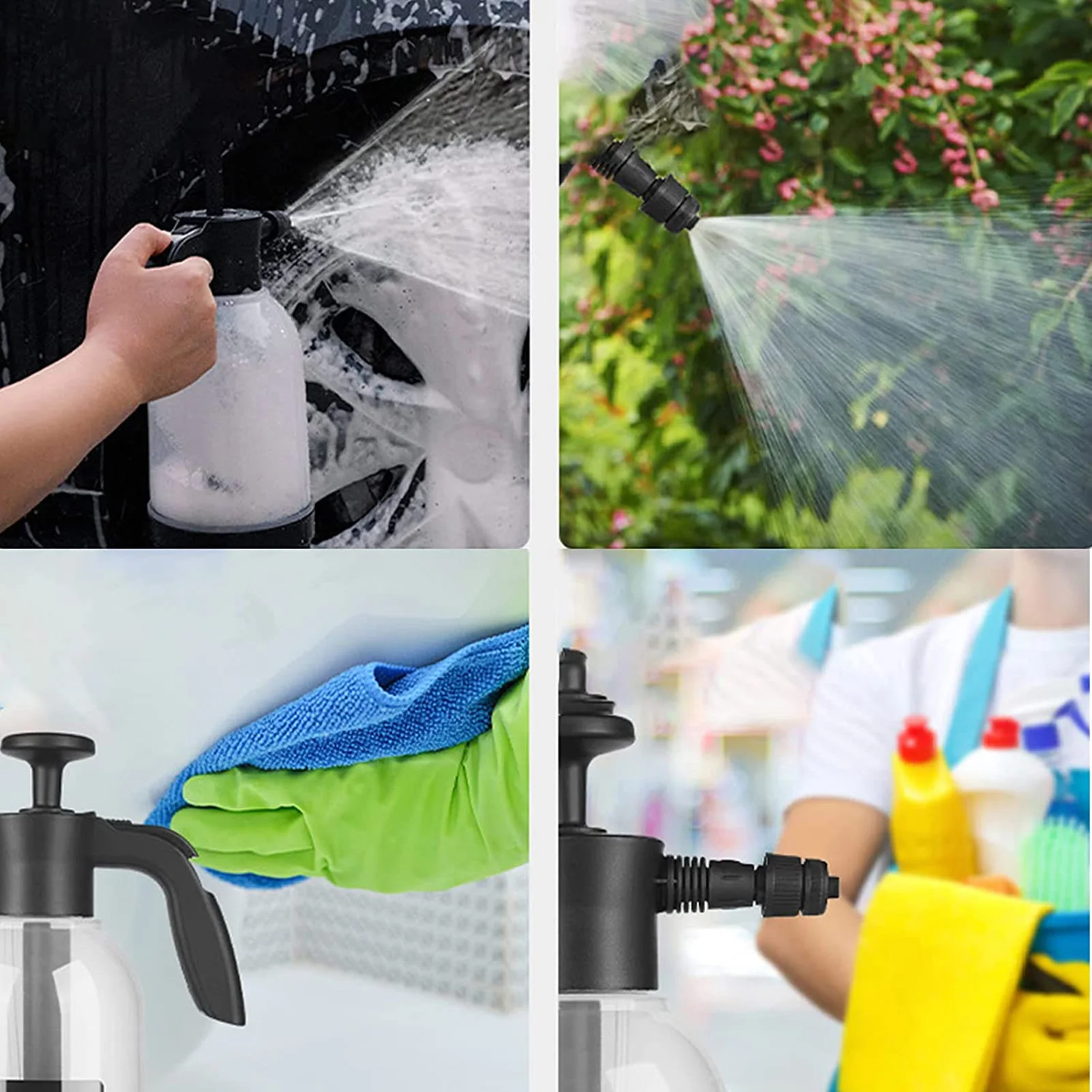 cordless jet wash Foam Sprayer Foaming Pump Blaster Car Wash Foamer Hand Pressure Foam Cannon Foam Cannon For Pressure Washer power washer for cars