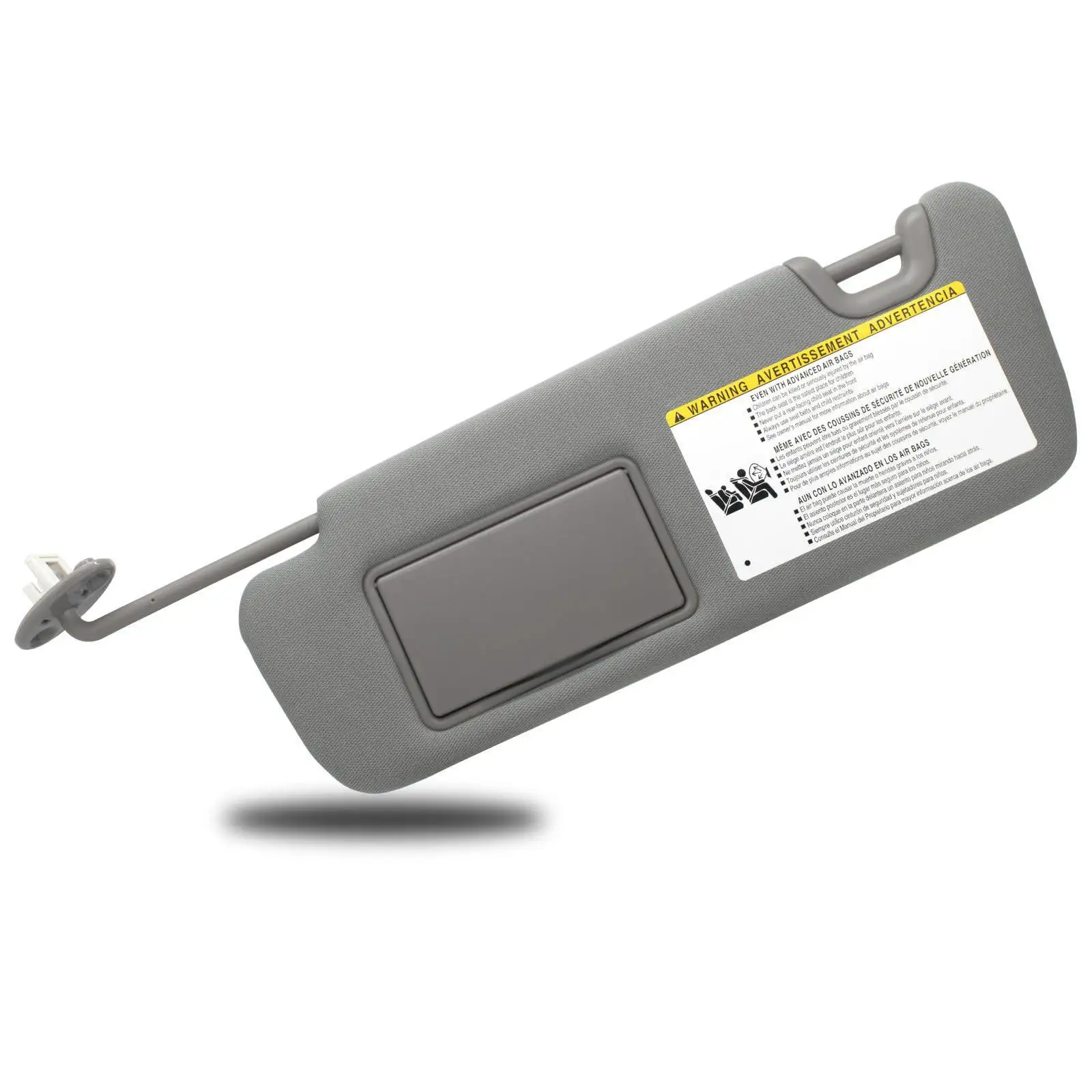 

74320-0E074-b0, левый солнцезащитный козырек водителя, запасные части, простота установки, высокий