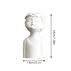 1 Piece Creative Sphinx Statue Ceramic Vase Indoor Decoration Statue Cute Boy Girl Hydroponic Vase Home Desktop Decorations 6
