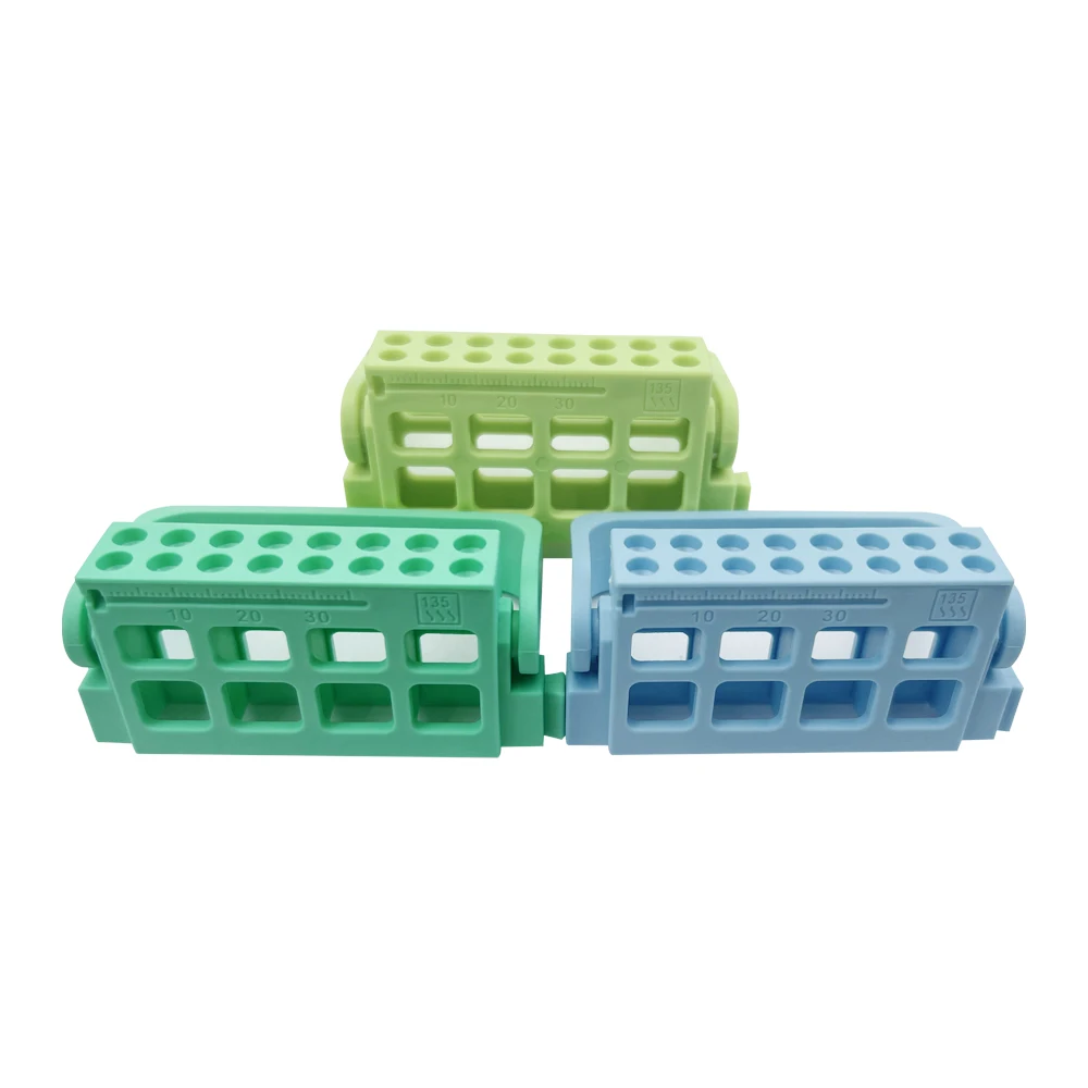 Organizador Para Limas Endodónticas - Porta Archivos Dentales Con 8 O 16 Huecos (Para Laboratorio)