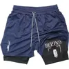 Anime Performance Shorts Toji Printed Men GYM Casual Sports Shorts Workout Running Mesh 2 In 1 Sport Short Pants 1