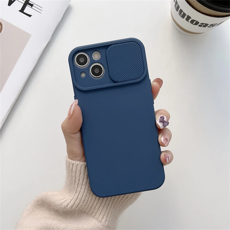 ตัวเลือกสินค้า เคสซิลิโคนนิ่มสีสดใส ป้องกันเลนส์กล้อง