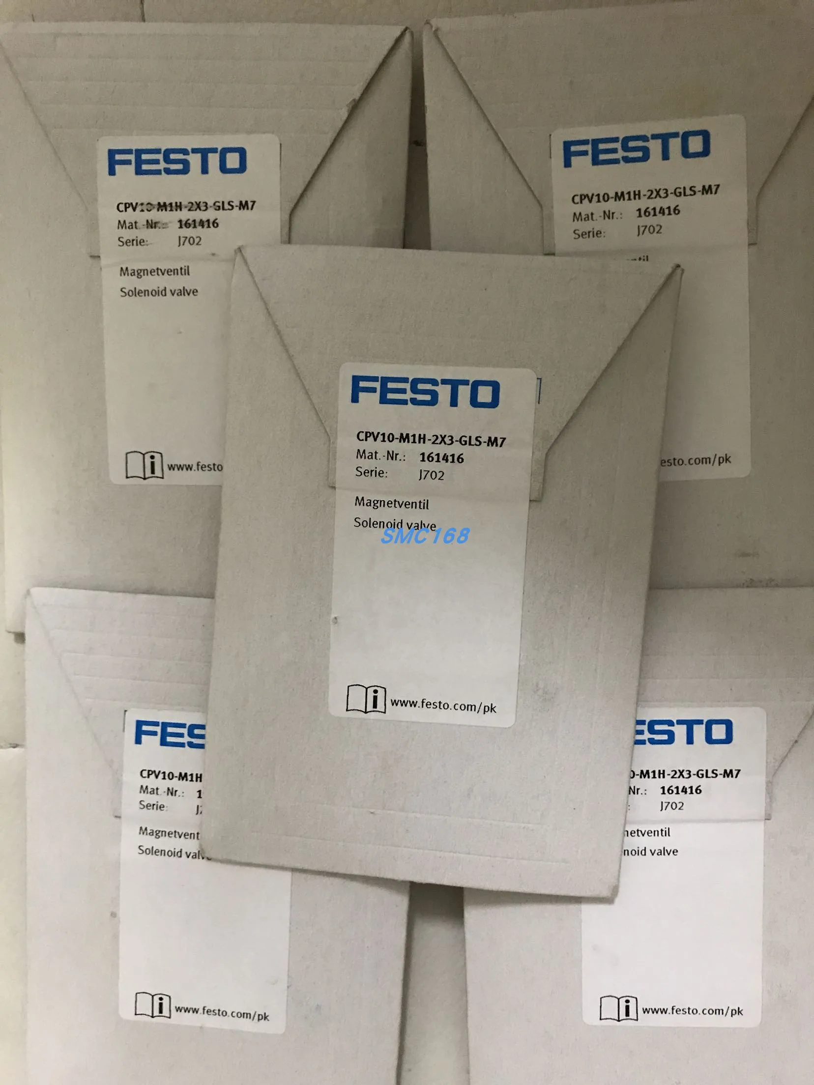 

FESTO Genuine Solenoid Valve CPV10-M1H-2X3-GLS-M7 161416 In Stock