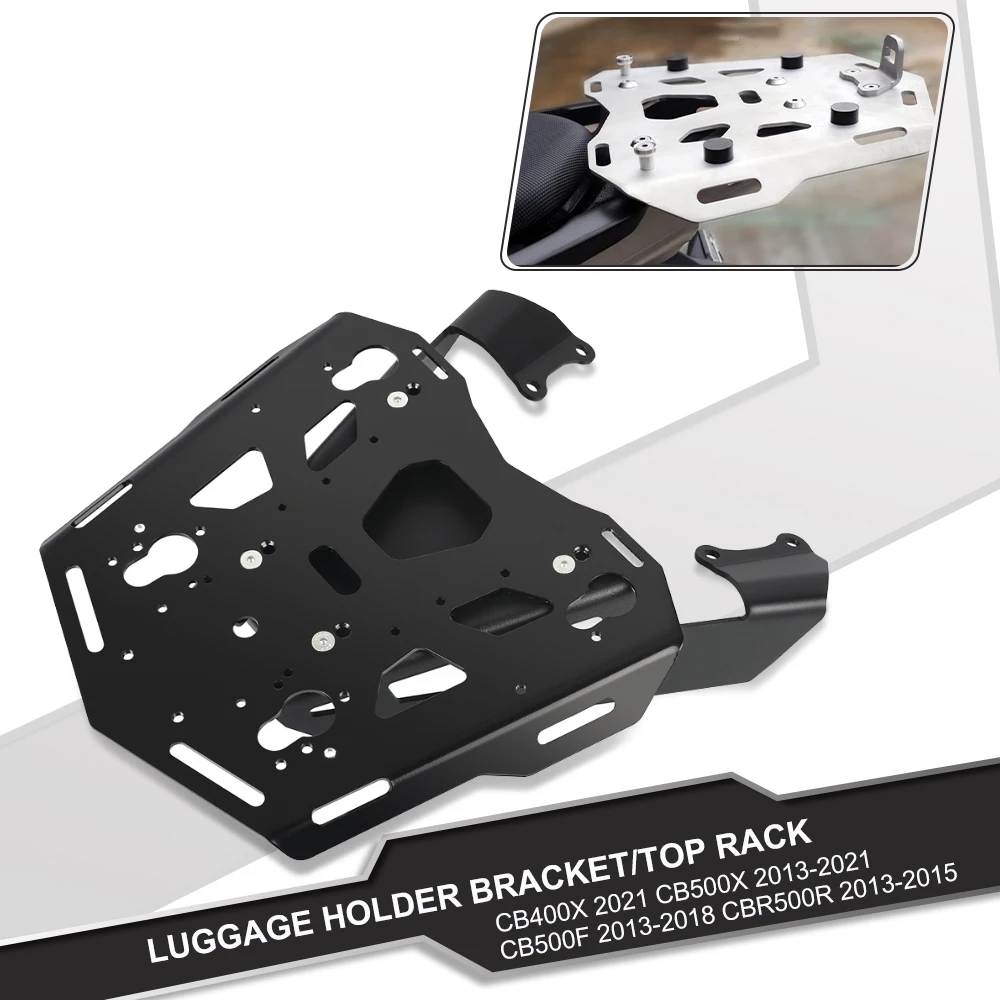 For Honda Cbr500R 2013-2015 2014 Cbr500 500R Cbr 500 R Motorcycle Rear Luggage Rack Holder Tail Seat Mount Bracket Kit Top Rack