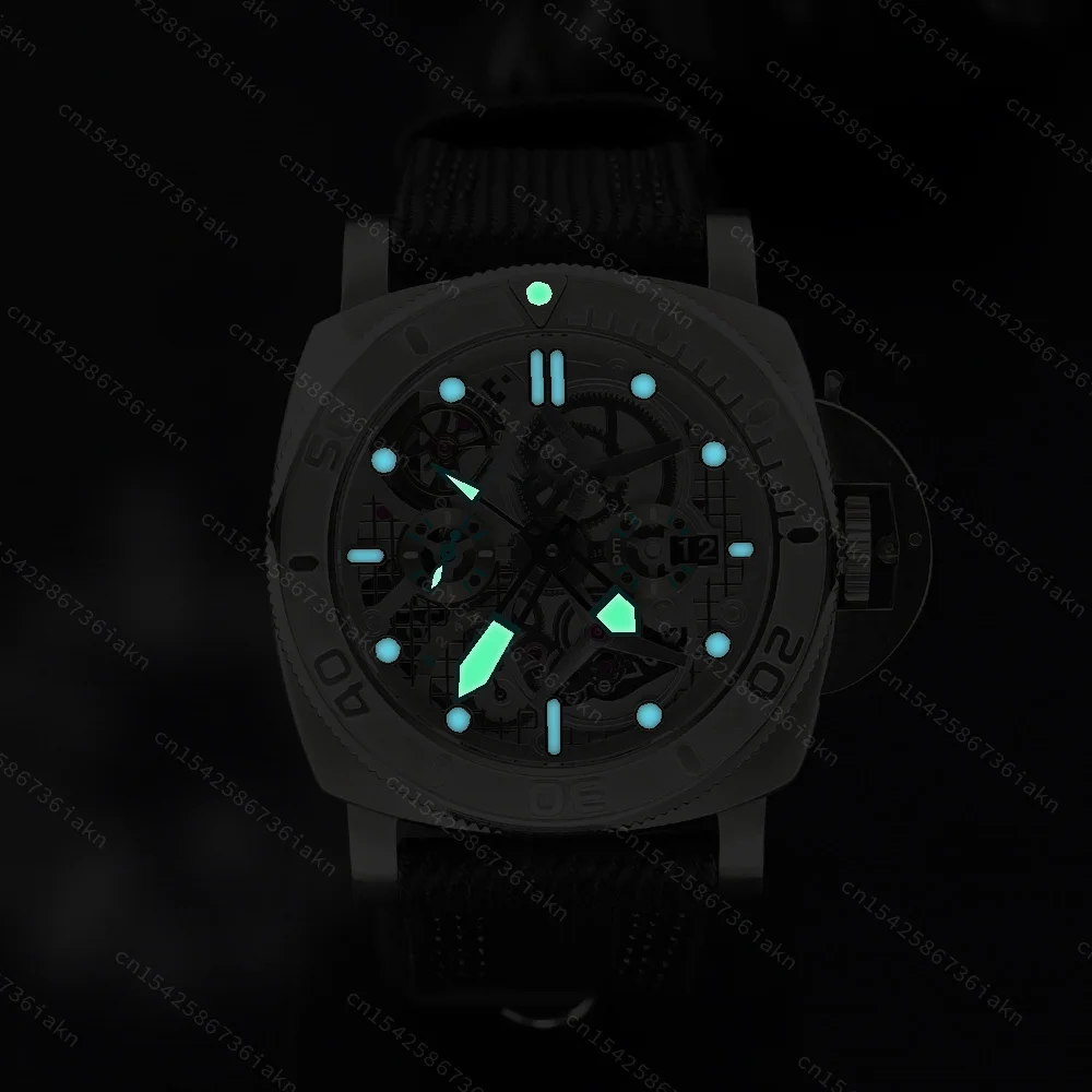 2022 Fashion New Products Sports and Leisure Men's Watch Stainless Steel Sapphire Crystal Self-winding Waterproof Sports Watch