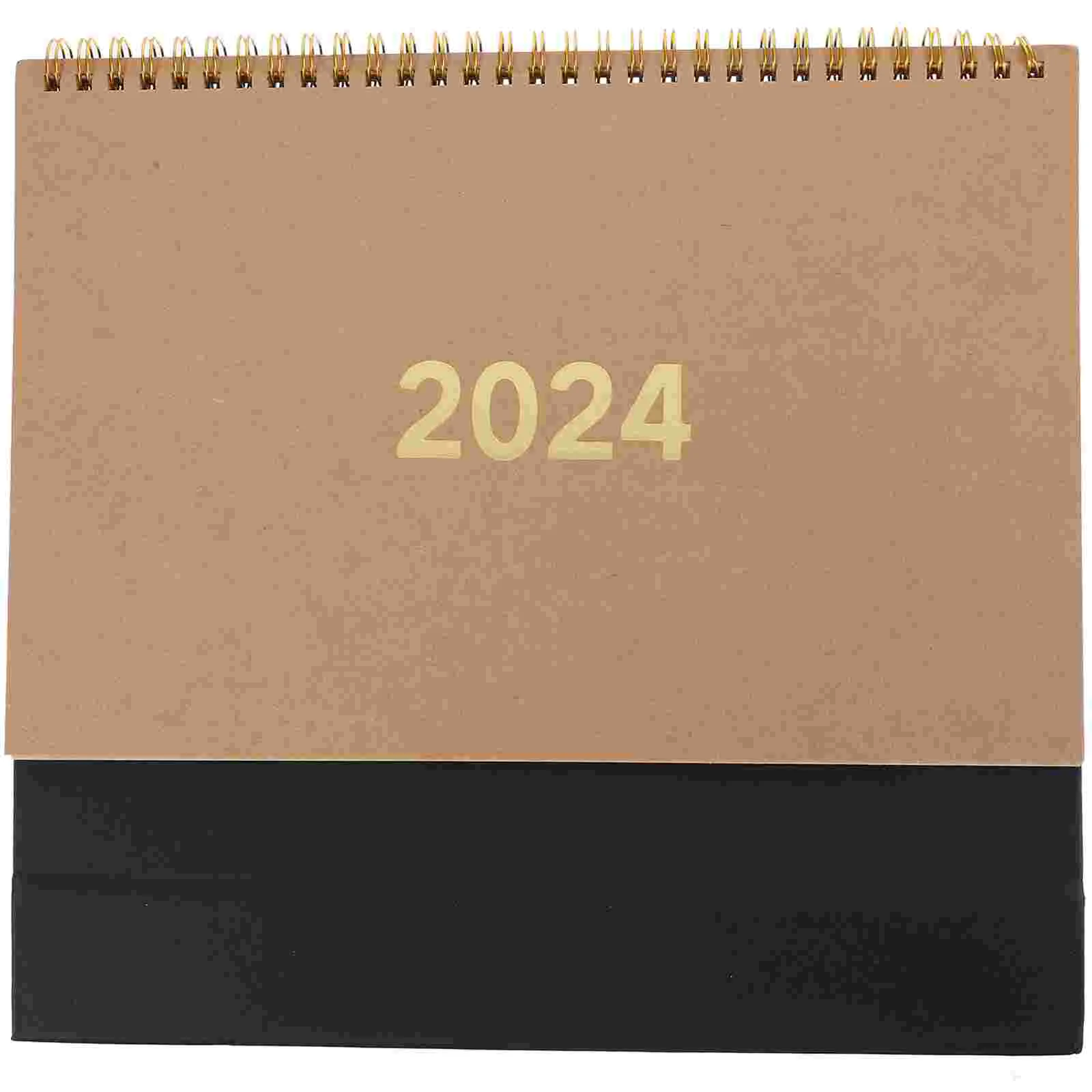 2024 Schedule Planner Calendar Desktop Ornaments Unprinted Style Office (Large Kraft Paper) (20238-202412)