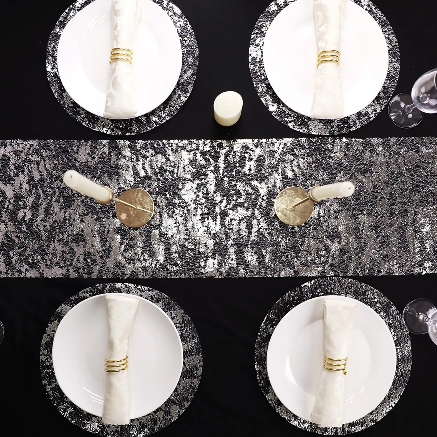 Металлическая скатерть | AliExpress