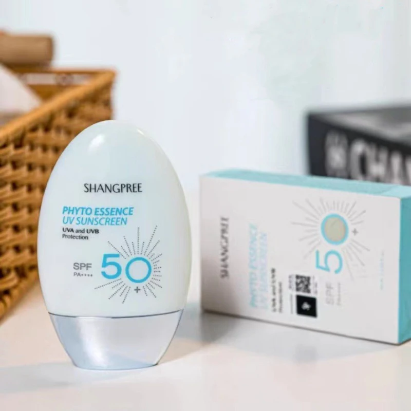 Essential Sunscreen Spf50 Anti Uv Oxidant Refreshing Oil Control Isolation Lotion Waterproof Moisturize Non Stick Sunblock Cream