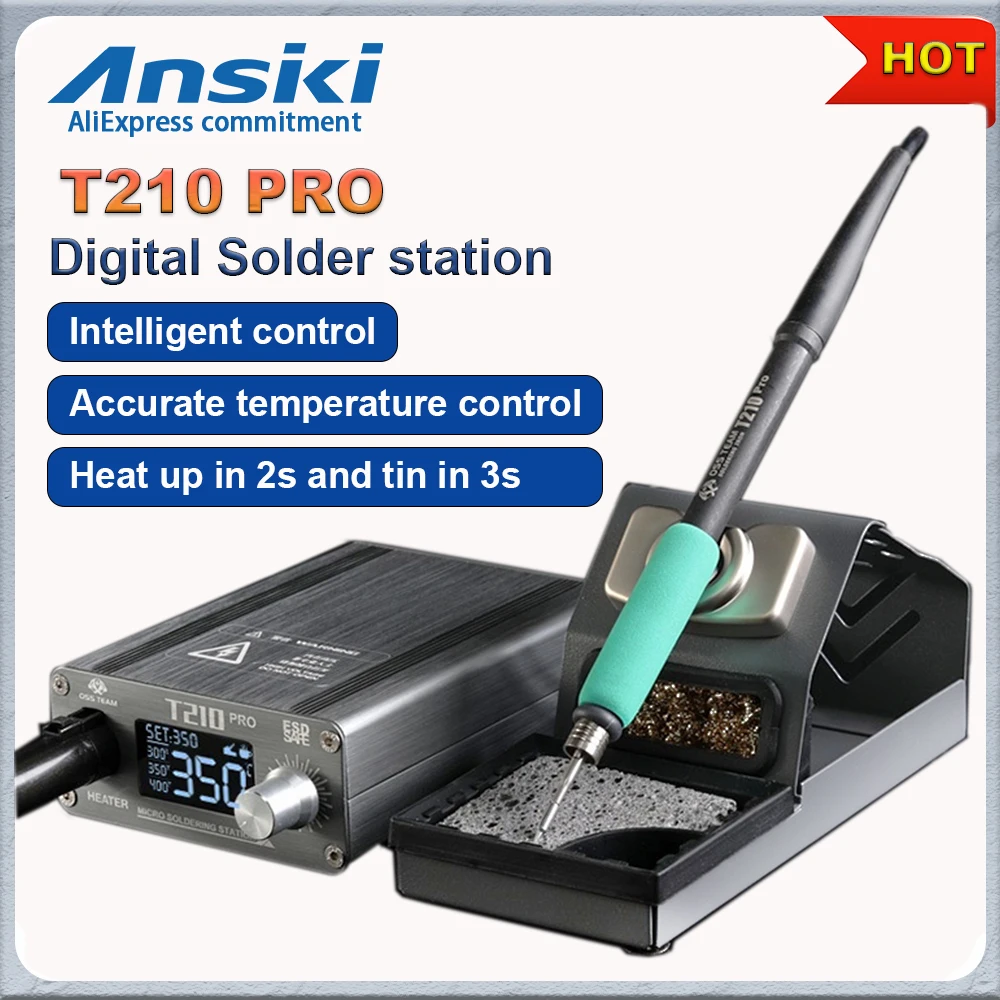 OSS TEAM T210PRO Solder Station 75W 3S 1