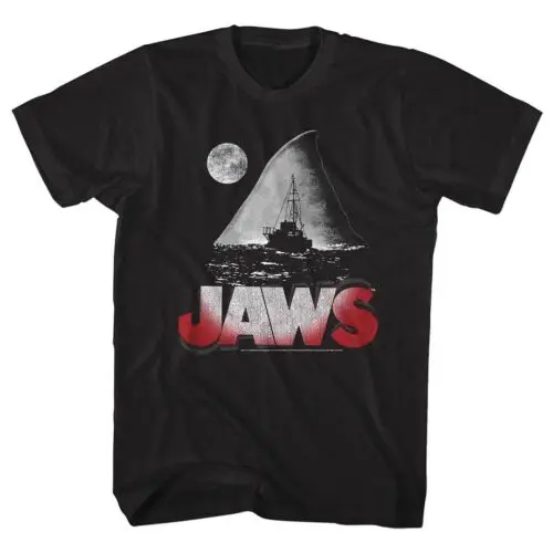 

Футболка с коротким рукавом для взрослых Jaws-Night-