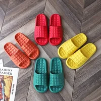 Home Bathroom Slippers Women Fashion Soft Sole EVA Indoor Slides Woman Sandals 2024 Summer Non-slip Woman Man Slippers 2