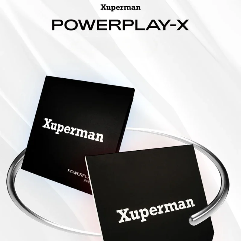Table Tennis Rubber Xuperman POWERPLAY-X Sticky Semi-Sticky With Cake Sponge Arc Fast Attack Forehand Backhand For table tennis rubber
