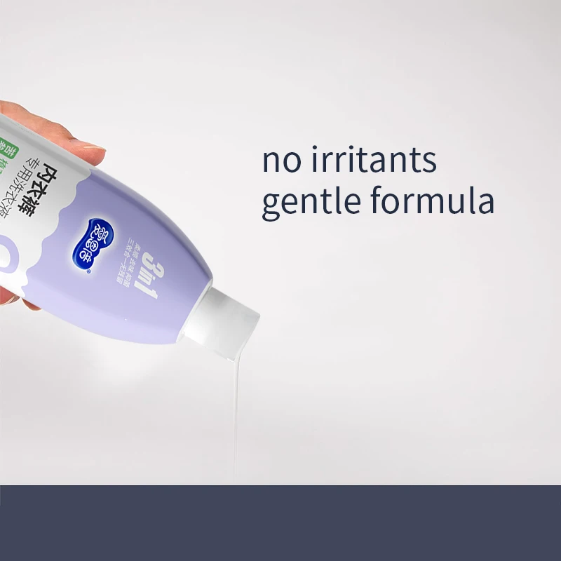 Hypoallergenic Intimate Laundry Detergent pH Balanced Antibacterial & Color-Safe For Delicate Fabrics 500ml