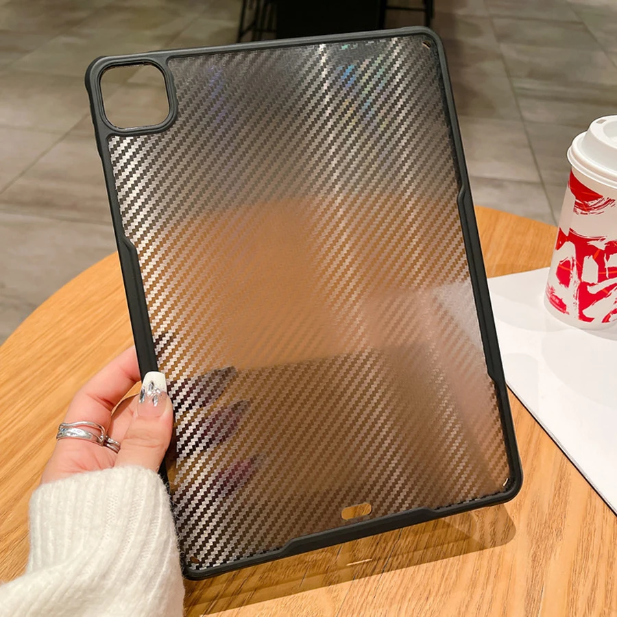 Carbon Fiber Texture Hard Cover Case