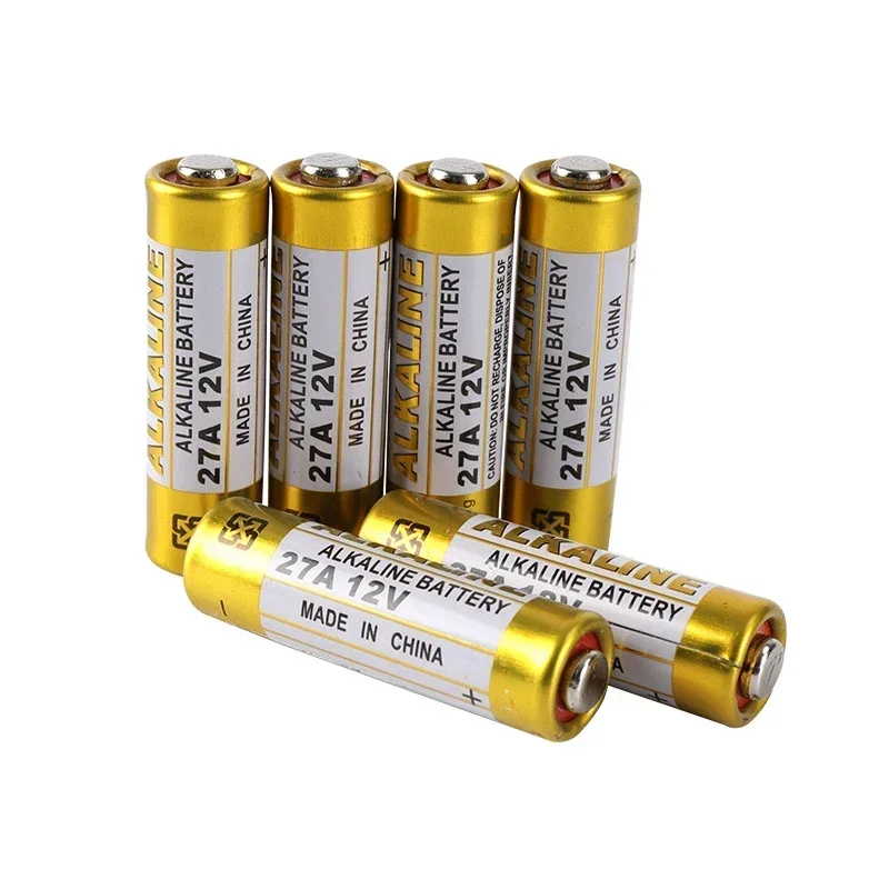 20PCS New Dry Alkaline Battery 27A 12V A27 for Doorbell Car Alarm Remote ControlMN27 MS27 GP27A A27 L828 V27GA ALK27A