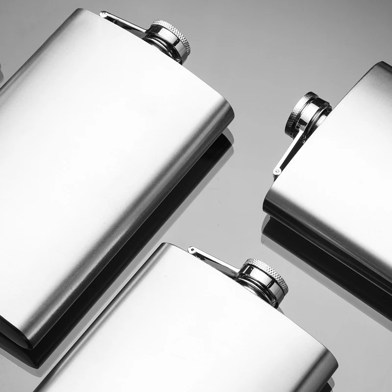 

1/4/6/7/8oz Portable Mini Stainless Steel Liquor Hip Flask Alcohol Bottle Whiskey Bottle Mug Flask Stainless Steel Wine Pot