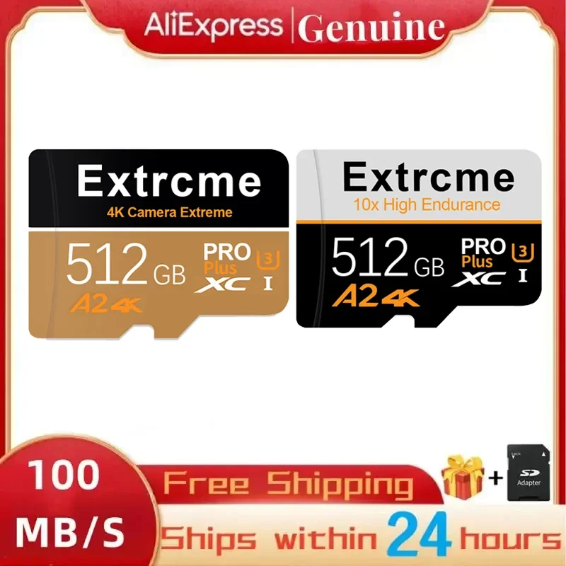 Scheda Di Memoria Ad Alta Velocità 512Gb 256Gb Flash Sd Class 10 Micro Tf Sd Card 128Gb Tf Card 64Gb 32Gb Per Telefoni Tablet Fotocamera Drone