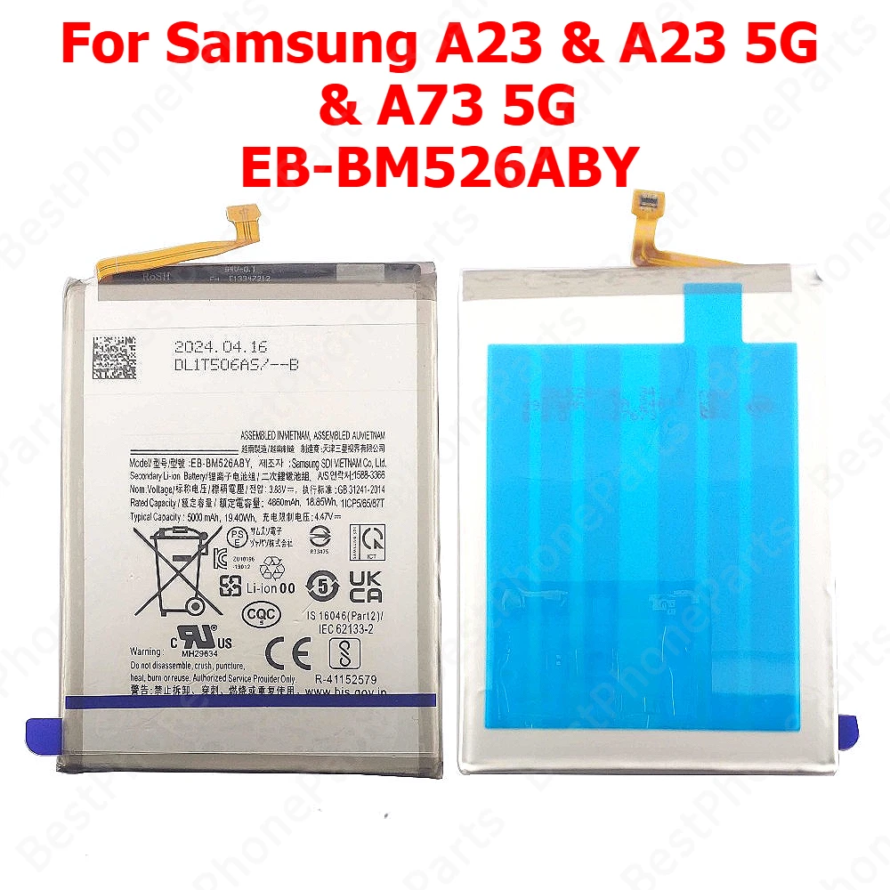 High-Performance Built-in Li-Ion Battery for Samsung Galaxy Smartphones