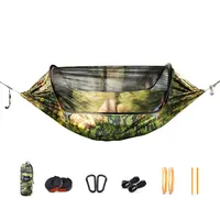 270x140cm Mosquito Net Hammock Outdoor Camping Tent Double Anti-mosquito Parachute Cloth Swing Chair with Mosquito Net Hammock 5