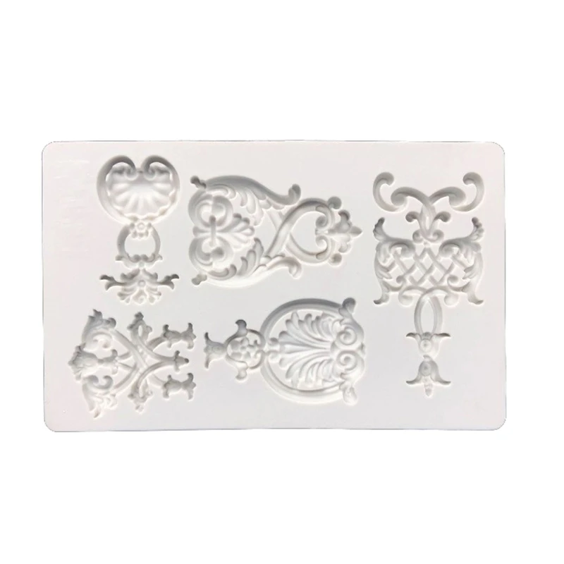 

Fondant Mold Relief Shaped Silicone Cake Border Molds Cake Decorating Gadgets