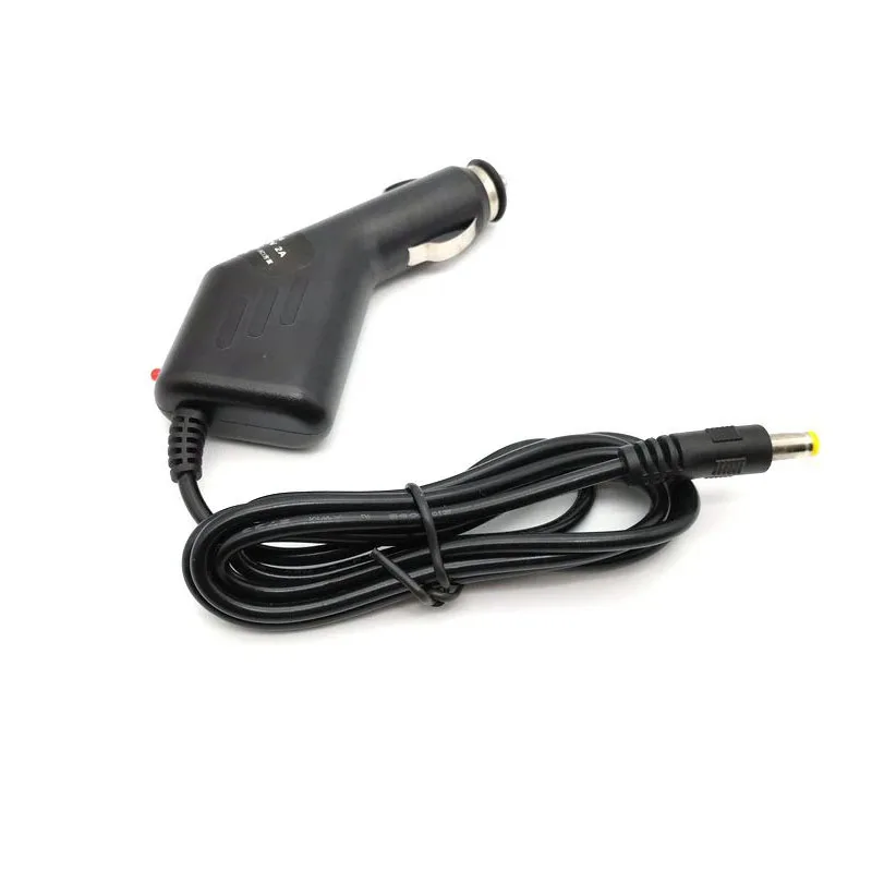 1pc 12V 2A 5.5x2.5mm / 5.5x2.1mm Car Charger Universal Power Supply Adapter