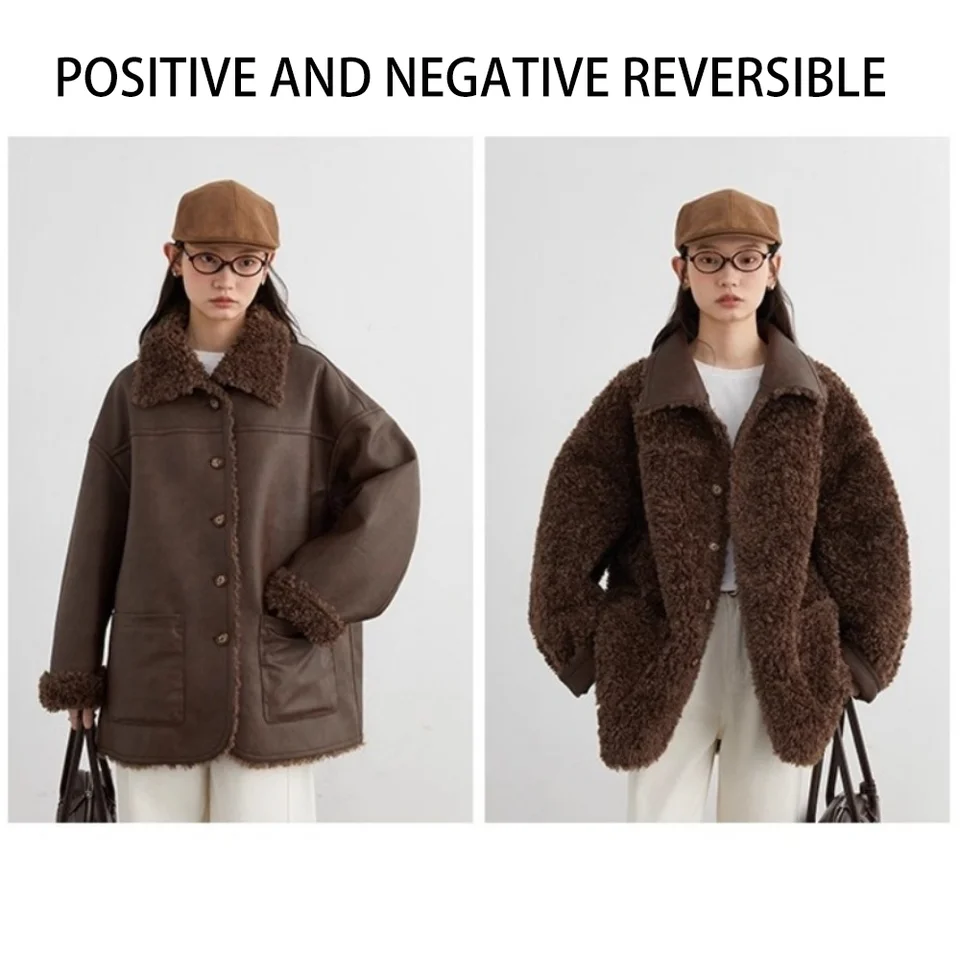ジャケット・アウター UNUSED REVERSIBLE OVER COAT Sammy Cozy Reversible Coat | Free People