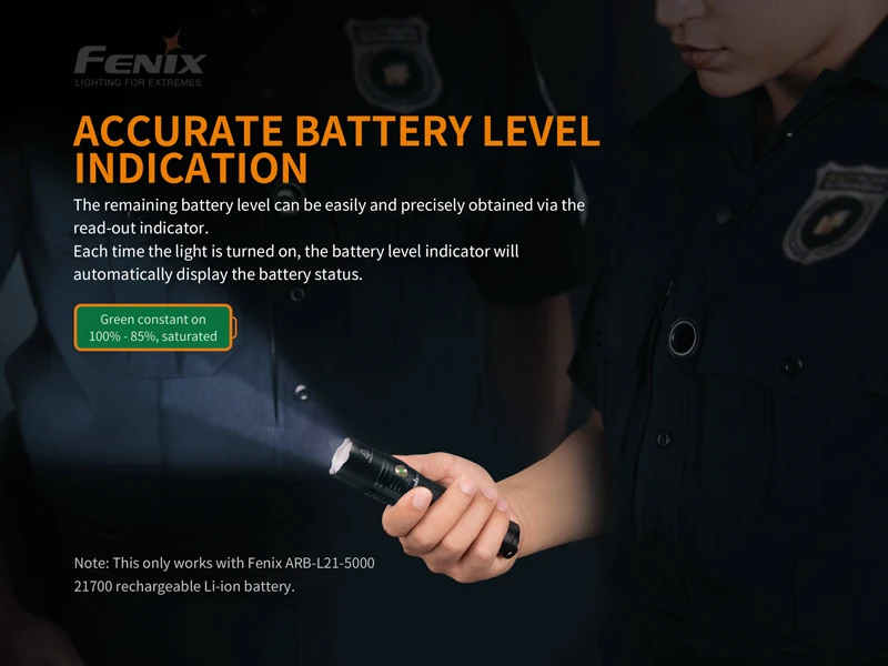 Fenix PD36R Rechargeable Tactical Flashlight (11)